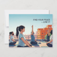 Internationell Yoga Day