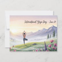 Internationell Yoga Day