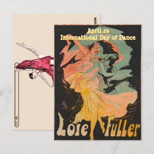 Internationella dagen för Dance - Modern Dance Fin Vykort