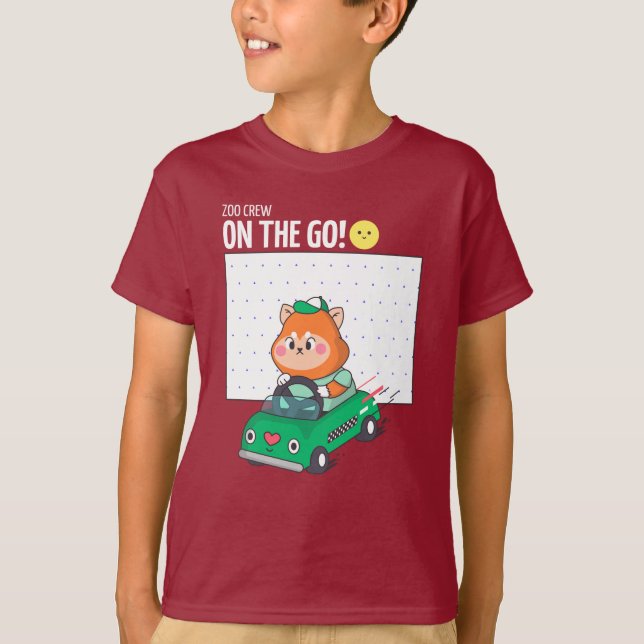 Internationella djurdagen - Zoobesättning på resan T Shirt (Framsida)