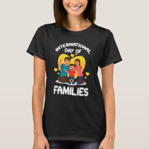 Internationella familjedagen Förenta nationerna T Shirt