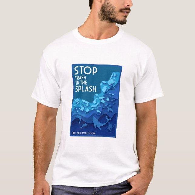 Internationella havsdagen t shirt (Framsida)