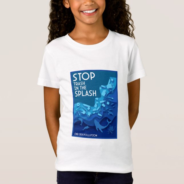 Internationella havsdagen t shirt (Framsida)