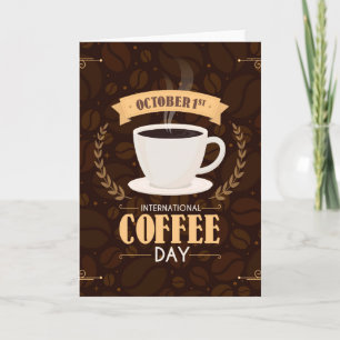Internationella kaffedagen+ kort