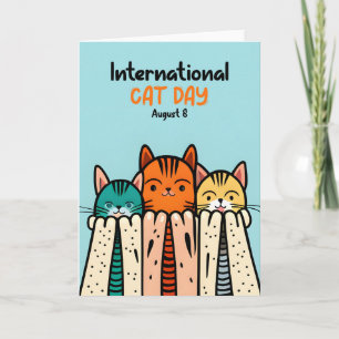 Internationella kattens dag kort