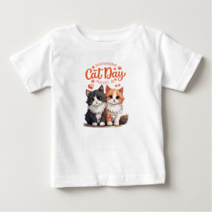 Internationella kattens dag t shirt