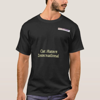 Internationella kattHaters T-shirt