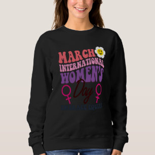 Internationella kvinnodagen 2023 Tema Omfamna jäms T Shirt