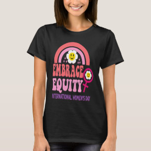 Internationella kvinnodagen 2023 Tema Omfamna jäms T Shirt