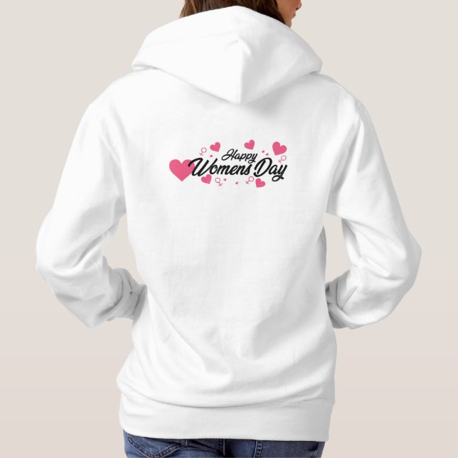 Internationella kvinnodagen 2026 t shirt (Baksida)