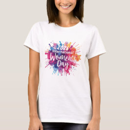 Internationella kvinnodagen 2026 T-shirt