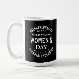 Internationella kvinnodagen | 8 mars Jämlikhet Kaffemugg