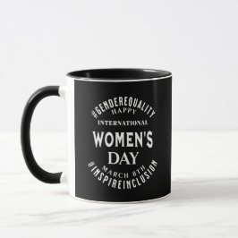 Internationella kvinnodagen | 8 mars Jämlikhet Mugg