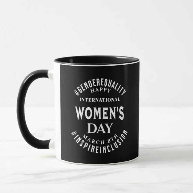 Internationella kvinnodagen | 8 mars Jämlikhet Mugg (Vänster)