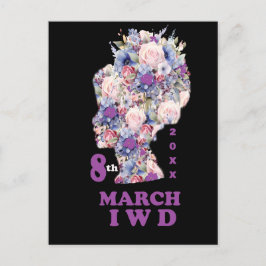 Internationella kvinnodagen: Firande av Feminism Vykort