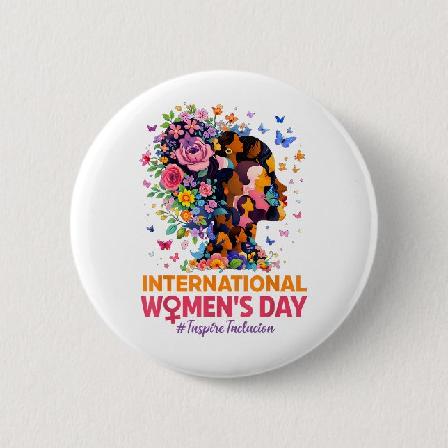 Internationella kvinnodagen knapp (Framsida)