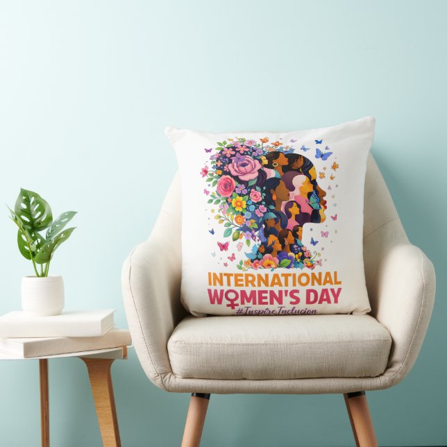 Internationella kvinnodagen kudde (Stol)