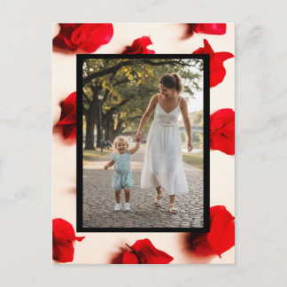 Internationella kvinnodagen Modern Elegant Stark Vykort