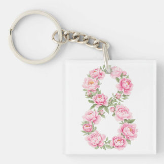 Internationella kvinnodagen Peony-blomma för 8 mar