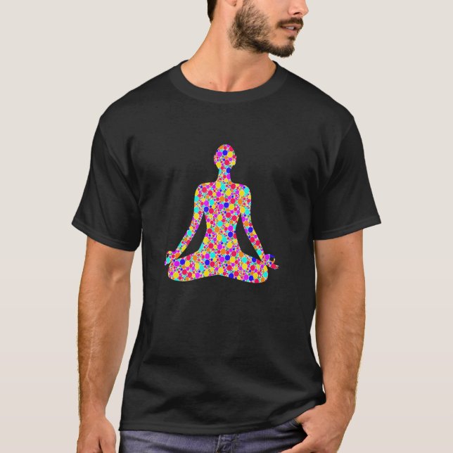 Internationella prickdagen Färgglad prickig Padmas T Shirt (Framsida)