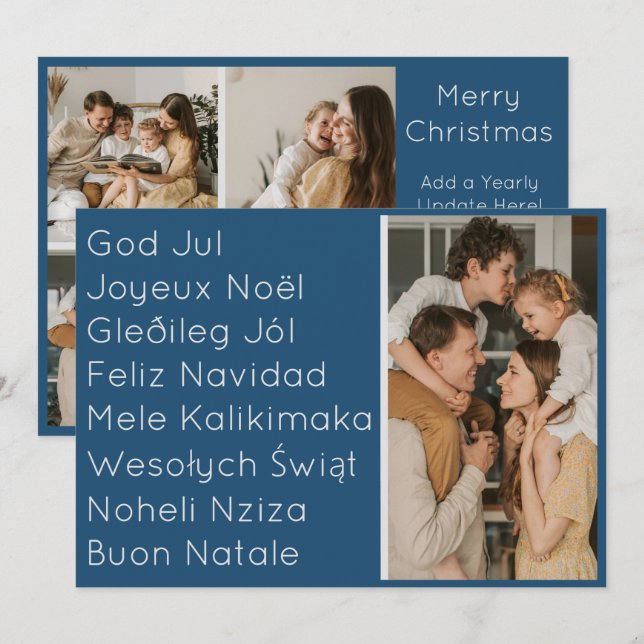 Internationella säsongsönskningar (Fram/baksida)