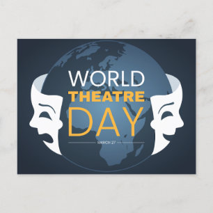 Internationella teaterdagen vykort