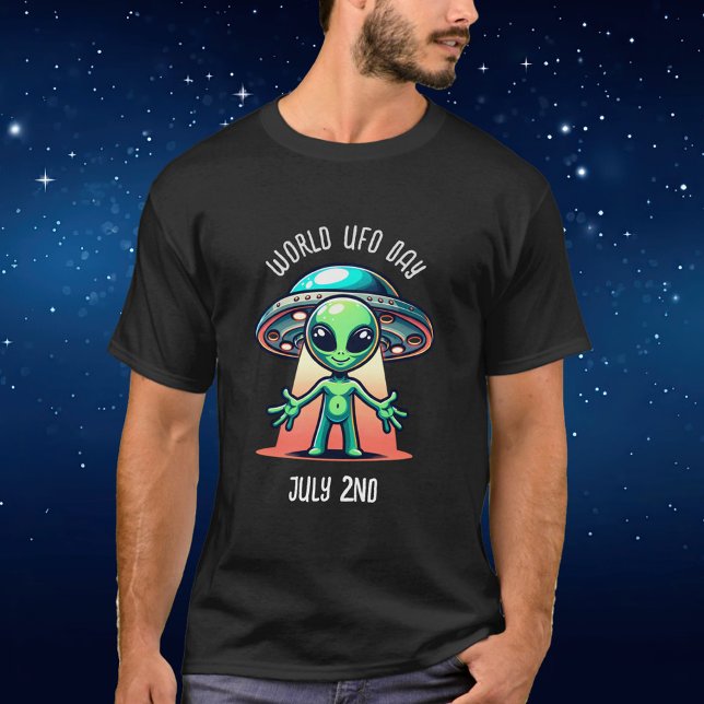 Internationella UFO-dagen | 2 juli T Shirt (Skapare uppladdad)