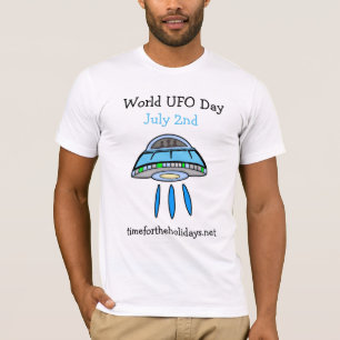 Internationella UFO-dagen 2 juli T-Shirt