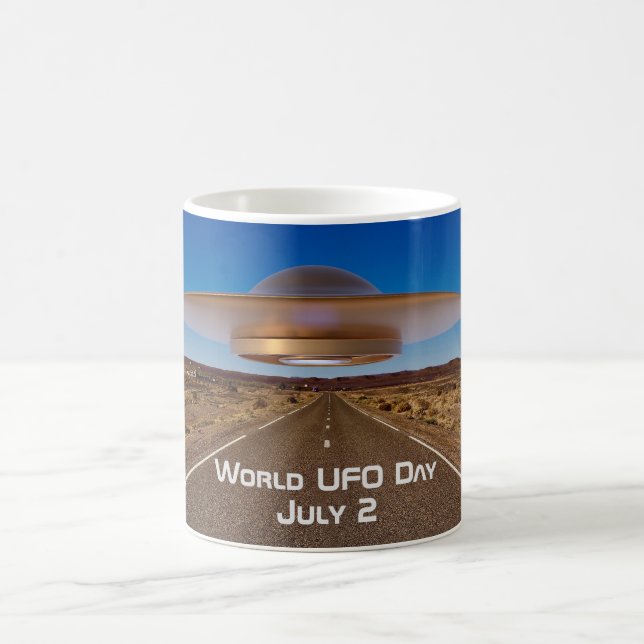 Internationella UFO-dagen Kaffemugg (Center)