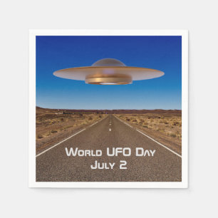 Internationella UFO-dagen Pappersservett