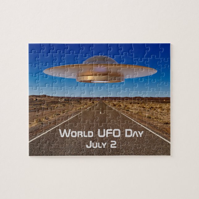 Internationella UFO-dagen Pussel (Horisontell)