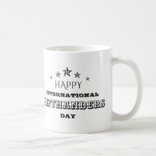 Internationella vänsterhänthetsdagen kaffemugg