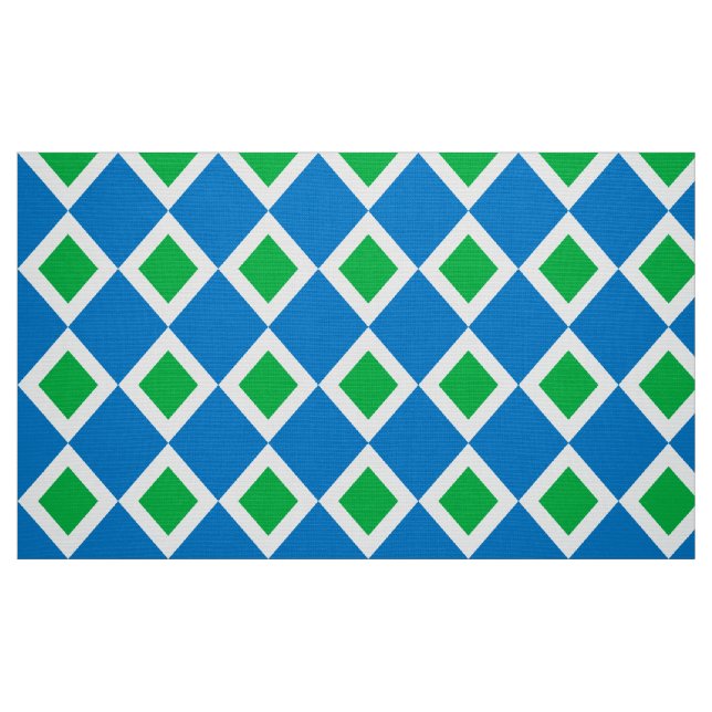 Internationella Veganflaggan Tyg (Fat Quarter)