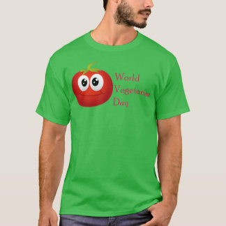 Internationella vegetariska dagen t shirt