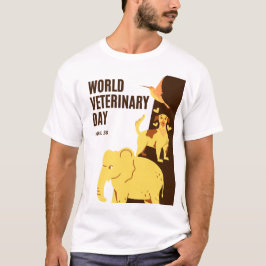 Internationella veterinärdagen t shirt