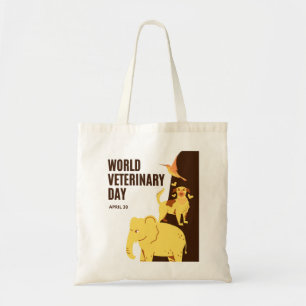 Internationella veterinärdagen tygkasse