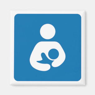 internationellt breastfeeding symbol magnet