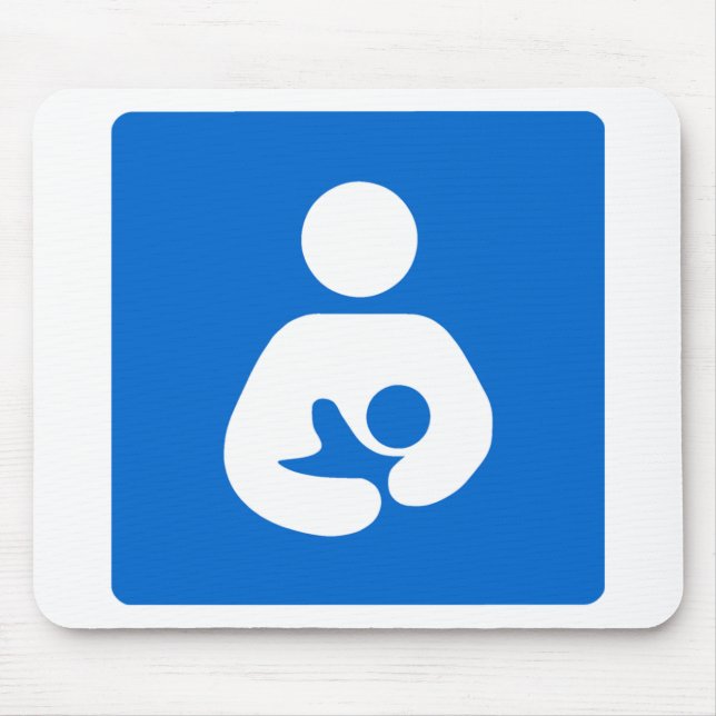 Internationellt Breastfeeding symbol Musmatta (Framsidan)