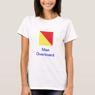 Internationellt maritimt signalerar flaggor t-shirt