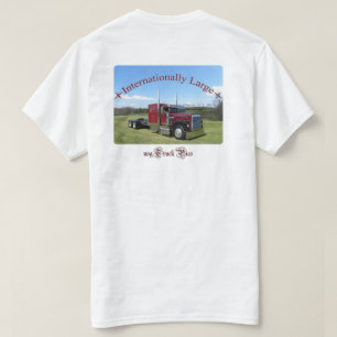 Internationellt stort (logotypen beklär #2), tee