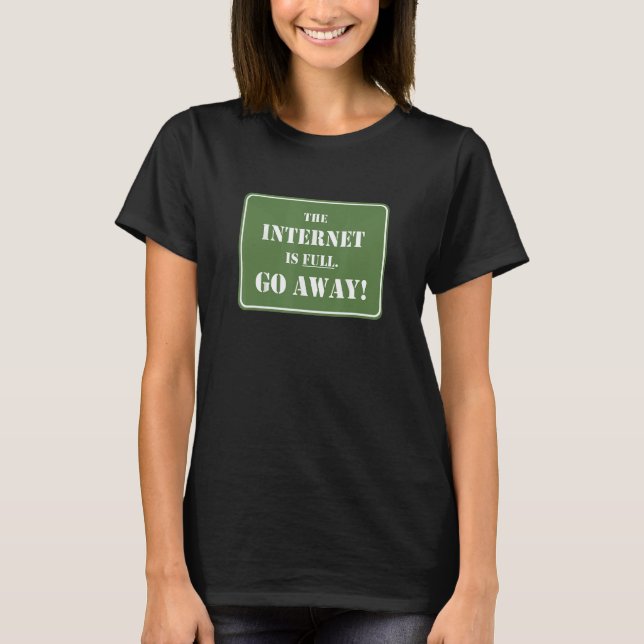 Internet är en Fullt. T Shirt (Framsida)