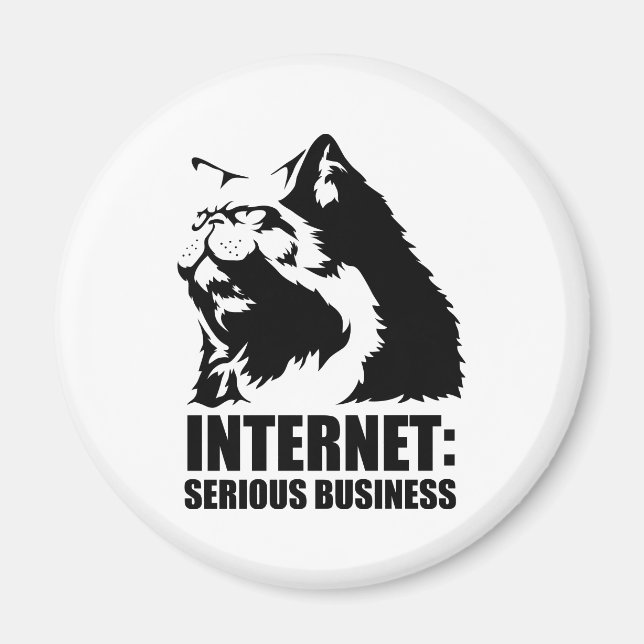 "Internet är en viktig affär" Magnet (Framsidan)