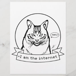 Internet Cat - färgsida.