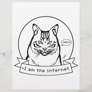 Internet Cat - färgsida.