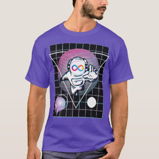 Internet Computer Astronaut T Shirt