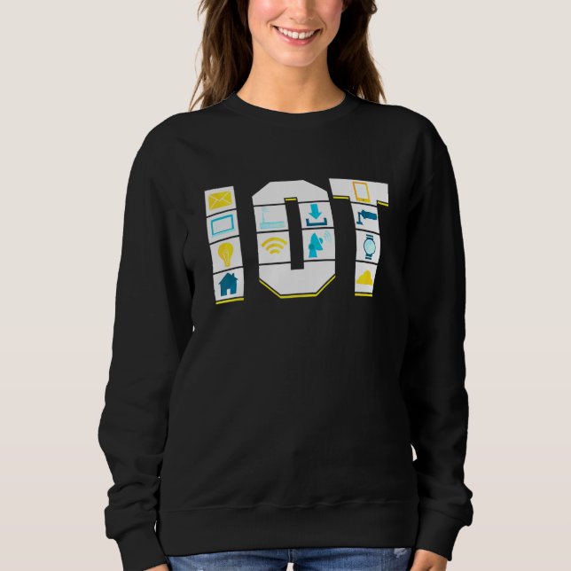 Internet för överföring av vetenskapliga data från t shirt (Framsida)