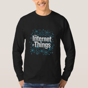 Internet för Sak Smart Data IoT Analytics Transf T Shirt