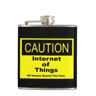 Internet för varningsskylten för Sak IoT-varning Fickplunta