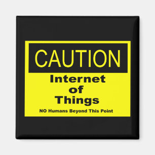 Internet för varningsskylten för Sak IoT-varning Magnet