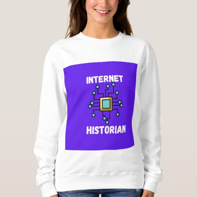 Internet-historiskt nätverk t shirt (Framsida)
